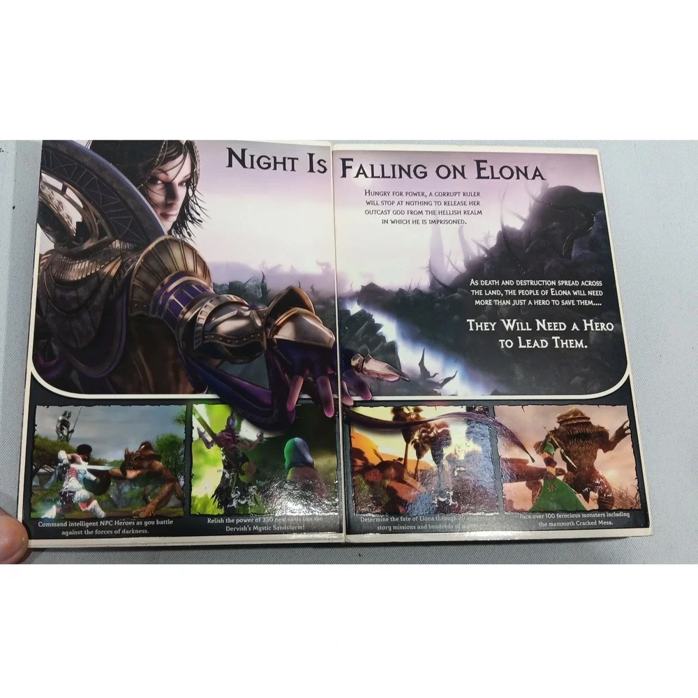 Guild Wars Nightfall PC CD ROM Game Expansion Expansion Pack Complete